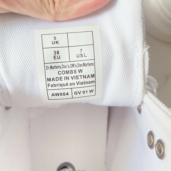 Dr. Doc Martens Womens Combs W Lace Up Combat Boot - Picture 11 of 12